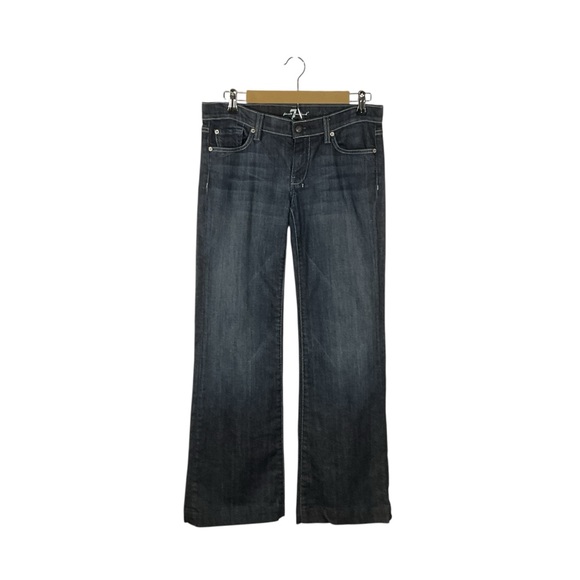 7 For All Mankind Denim - 7 For All Mankind Dojo Women’s Denim Distressed Flare Leg Jeans. Size 30